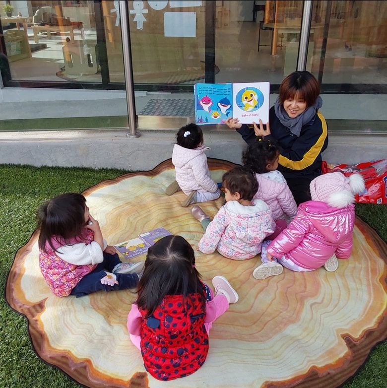 little children learning at true maple nursery childcare in springvale