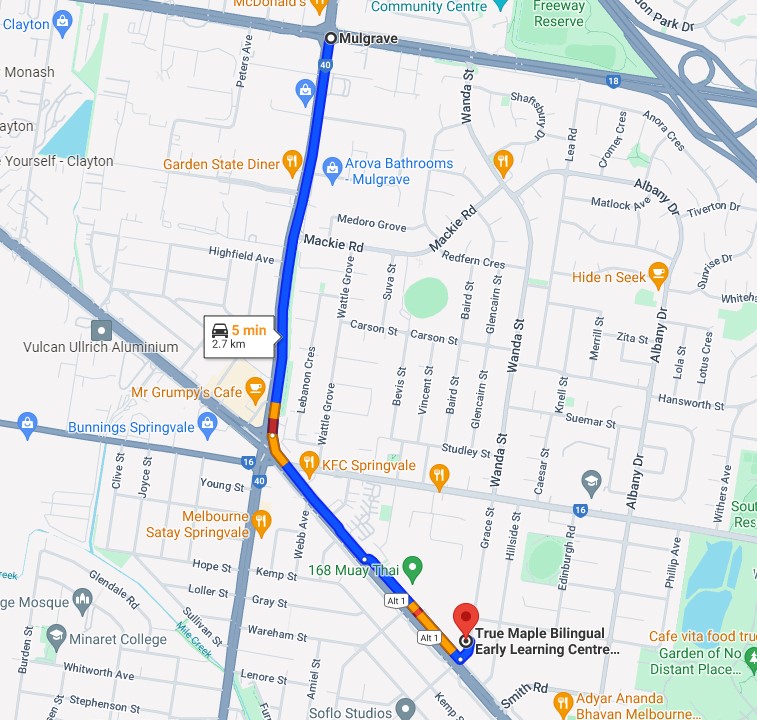 Childcare Centre Near Mulgrave